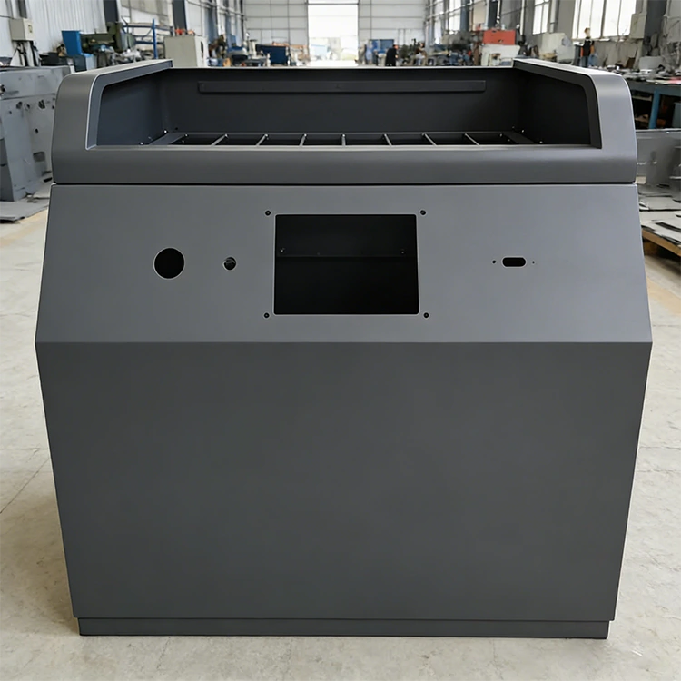 Ohjauspaneelin metallikotelo